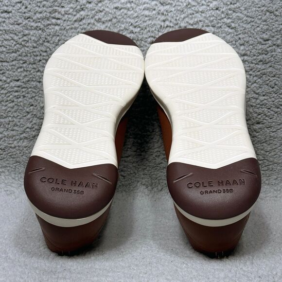 Cole Haan Grand Atlantic Textured Mens Size 10.5 Sneakers Shoes British Tan - Picture 8 of 9